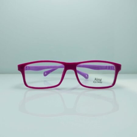 Trendy Square Frame – Bold Pink & Purple Look for Everyday Style