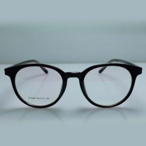 Brown round frame glasses for ladies