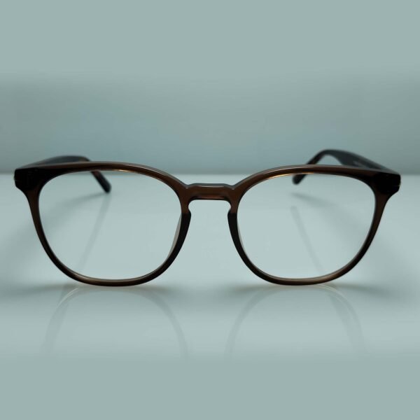 brown round frame glasses for ladies