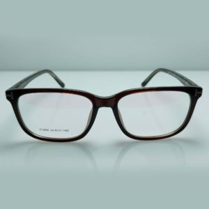 Dark Brown Square Eyewear