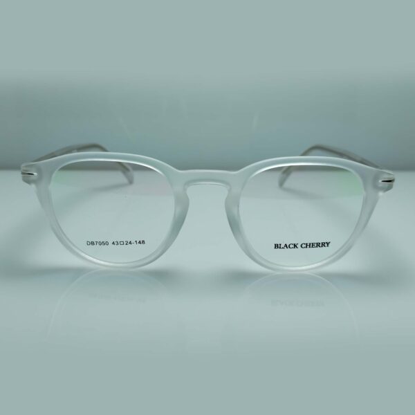 transparent round frame glasses for ladies