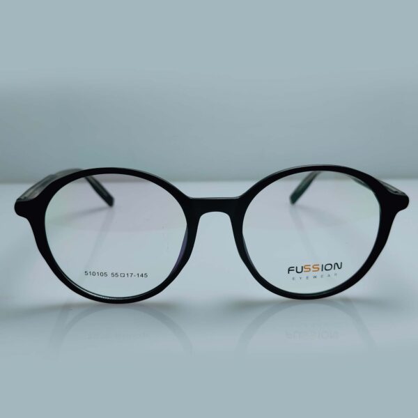 Black round frame glasses for ladies