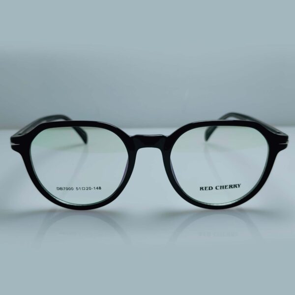 Black round frame glasses for ladies