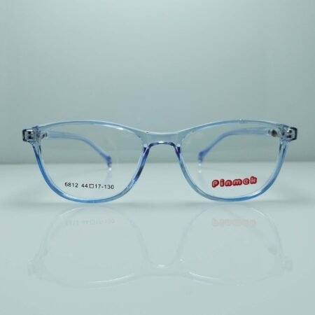 Sleek Square Silicon Frame - Crystal Clear Transparent | Lightweight & Stylish