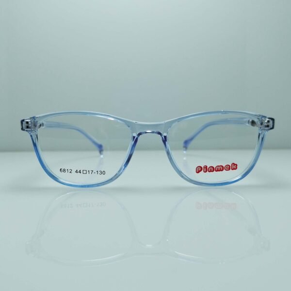 Sleek Square Silicon Frame - Crystal Clear Transparent | Lightweight & Stylish