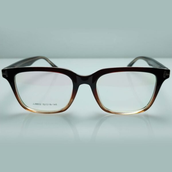 Square Metal Frame Eyewear