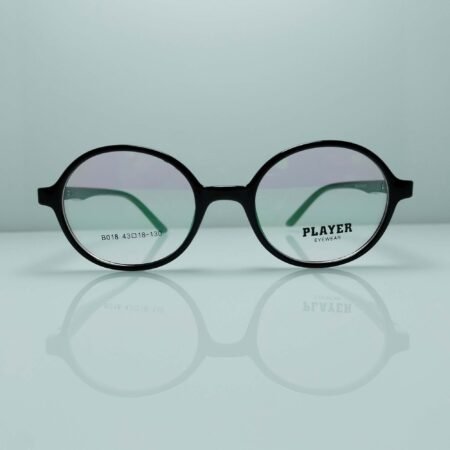 Classic Round Silicon Frame - Timeless Black | Lightweight & Comfortable